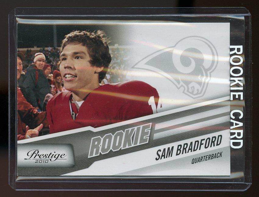 2010 Prestige #287 Sam Bradford St. Louis Rams Rookie Card Image 1