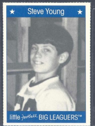 1990 Little Big Leaguers Steve Young 49ers Little League Photo Image 1