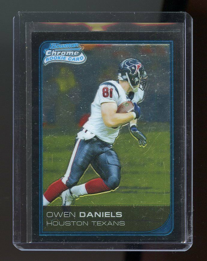 2006 Bowman Chrome #48 Owen Daniels Houston Texans Rookie Card Image 1