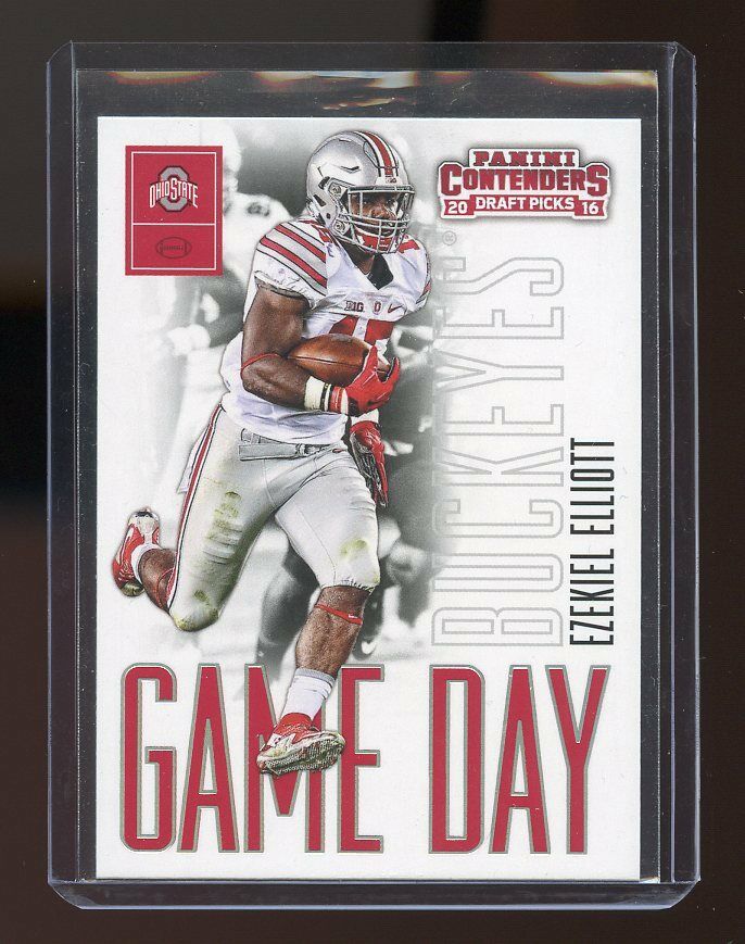 2016 Panini Contenders Draft Picks Game Day Tickets #5 Ezekiel Elliott Image 1