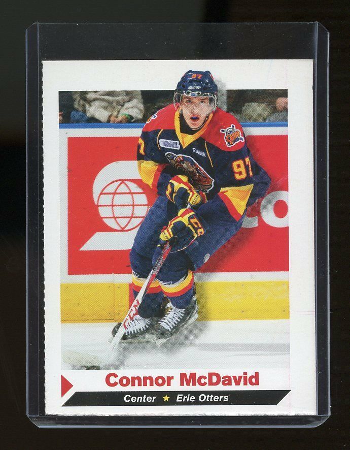 2013 Sports Illustrated for Kids #282 Conor McDavid Erie Otters Rookie Card Image 1