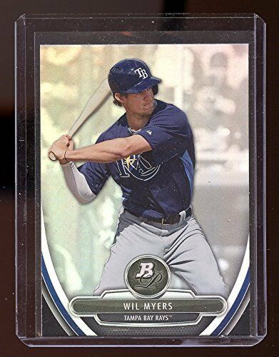 2013 Bowman Platinum Prospects #BPP6 Wil Myers Tampa Bay Rays Rookie Card Image 1