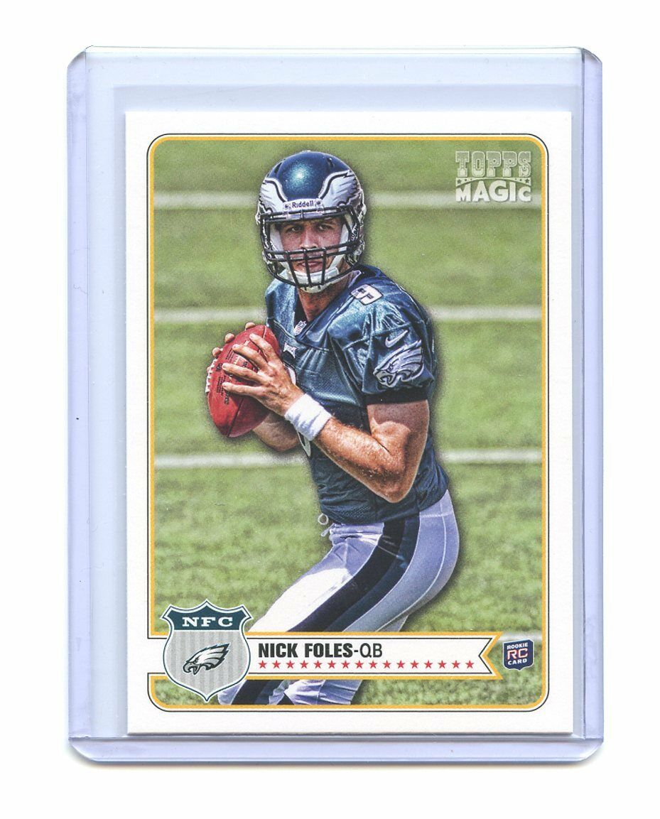 2012 Topps Magic #97 Nick Foles Philadelphia Eagles Rookie Card Image 1