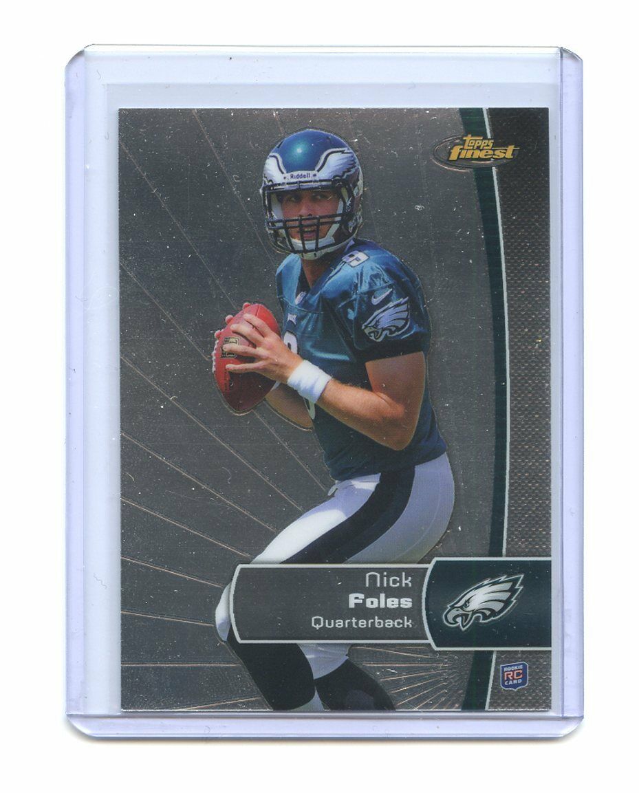 2012 Finest #103 Nick Foles Philadelphia Eagles Rookie Card Image 1