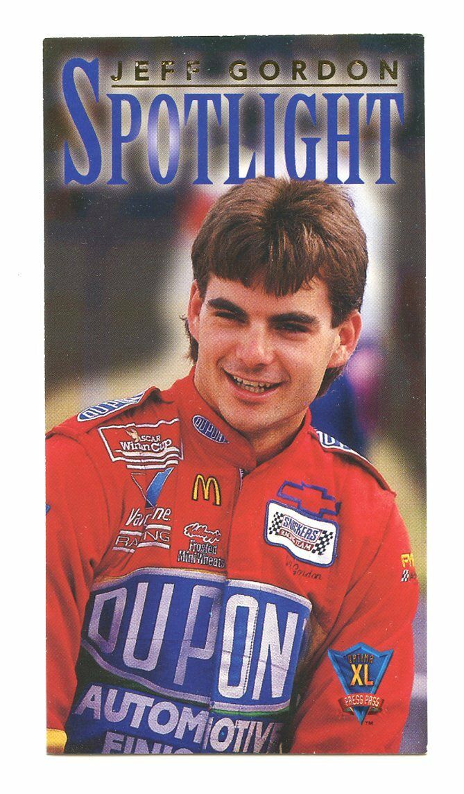 1994 Press Pass Optima XL #26 Jeff Gordon Spotlight Racing Card Image 1
