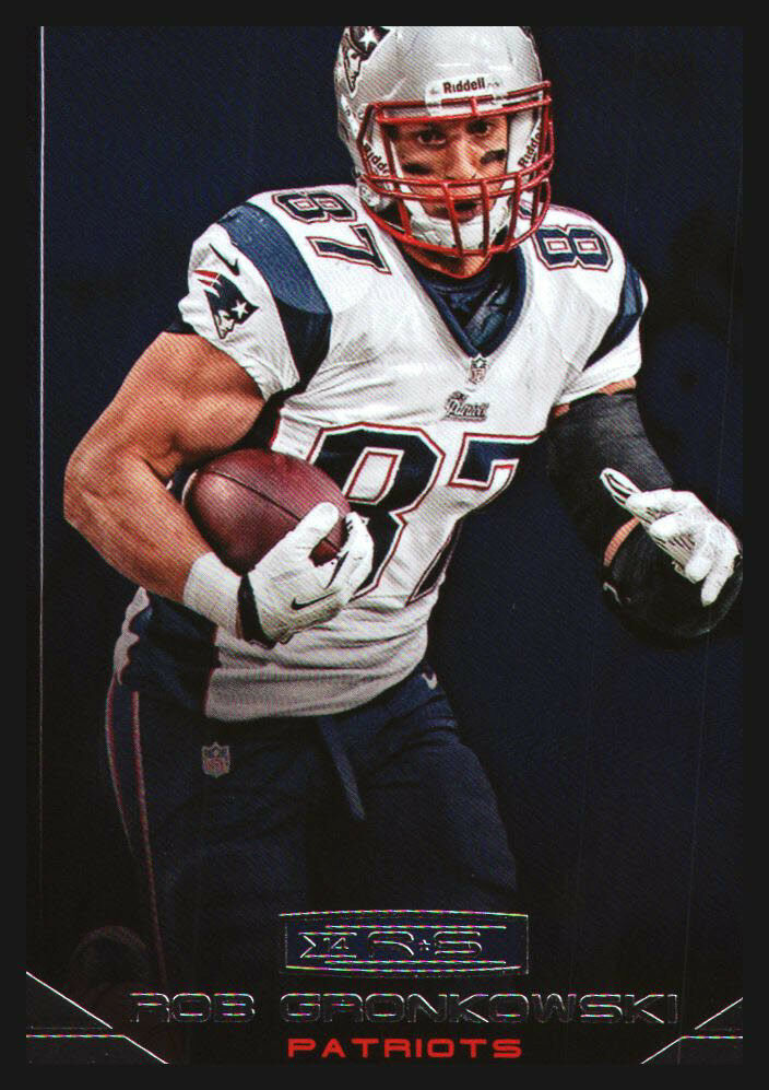 2014 Rookies and Stars #37 Rob Gronkowski New England Patriots Image 1