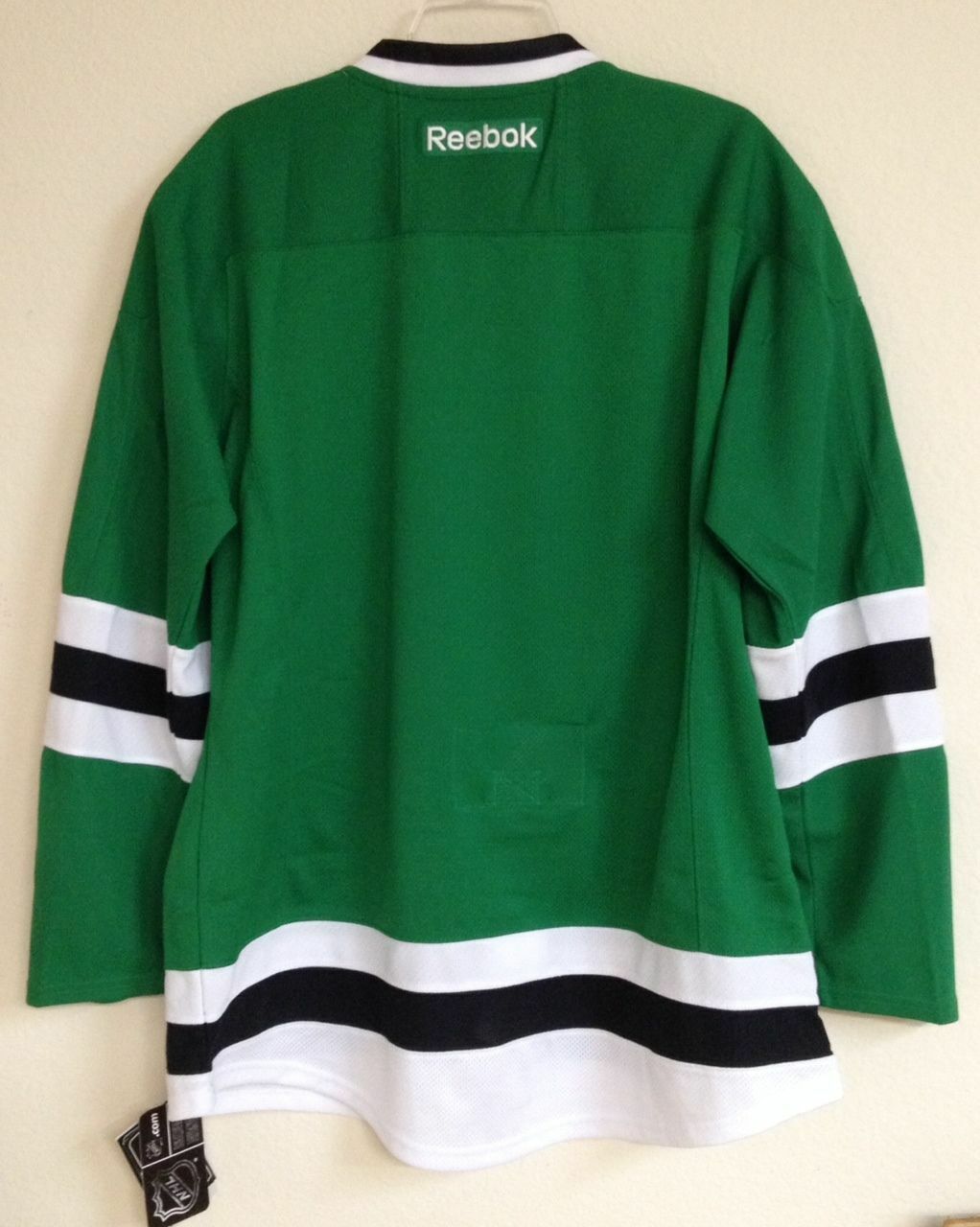 DALLAS STARS reebok NHL authentic genuine stitched hockey jersey green 46 Image 2