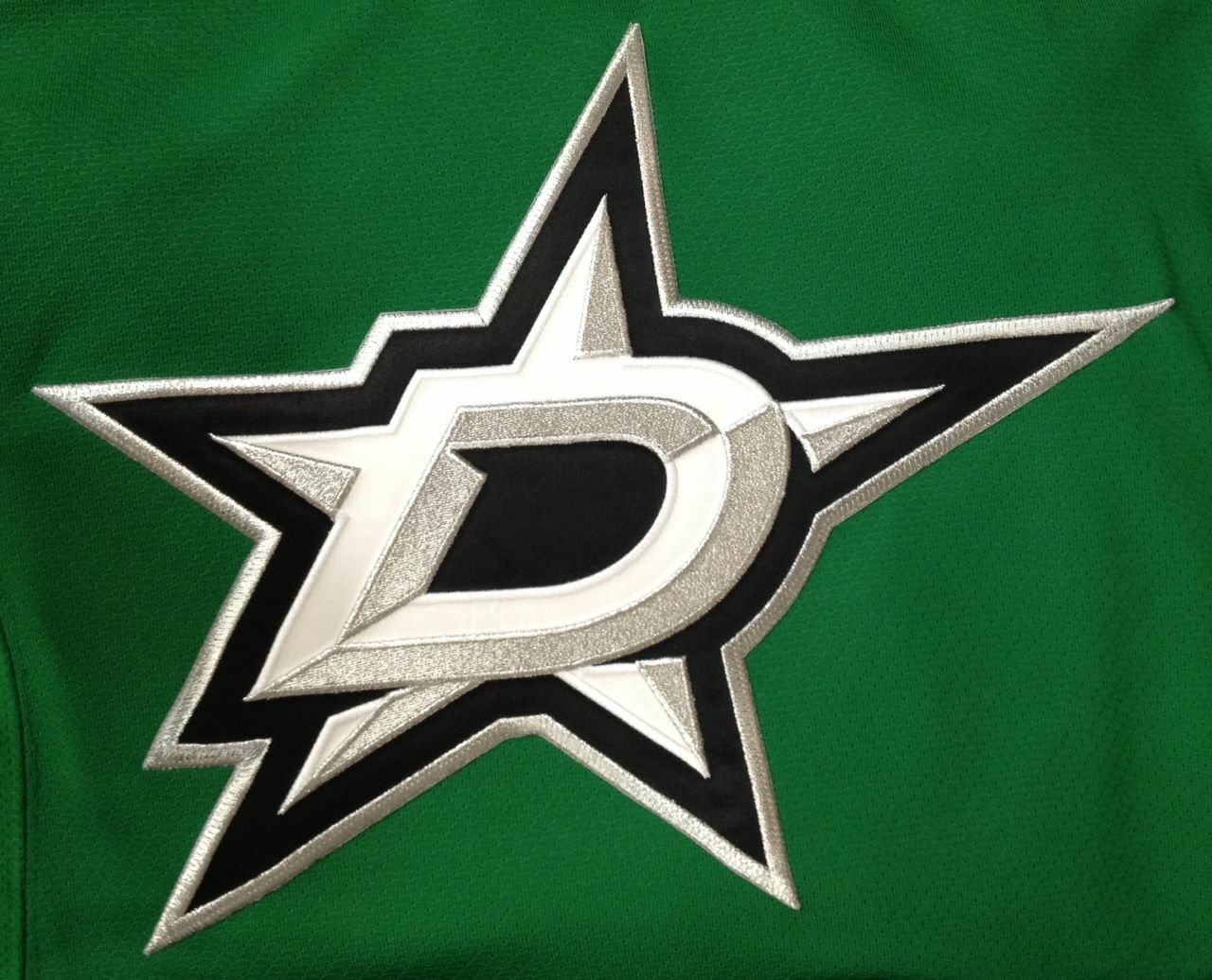 DALLAS STARS reebok NHL authentic genuine stitched hockey jersey green 46 Image 7