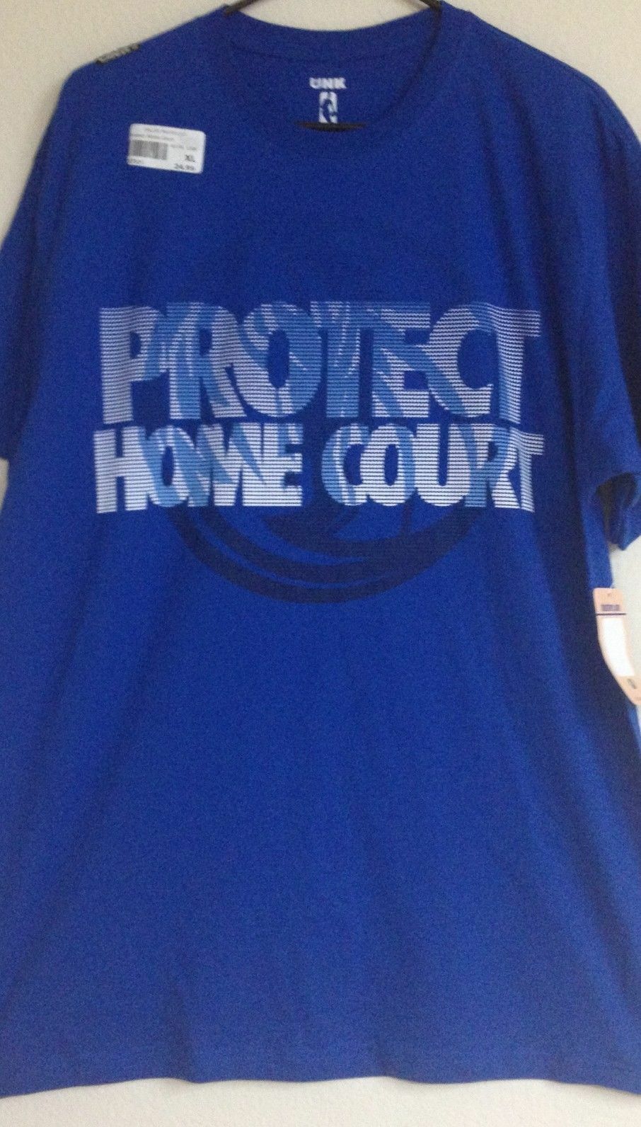 new DALLAS MAVERICKS CHAMPIONSHIP unk nba PROTECT HOME COURT xl t-shirt Image 1