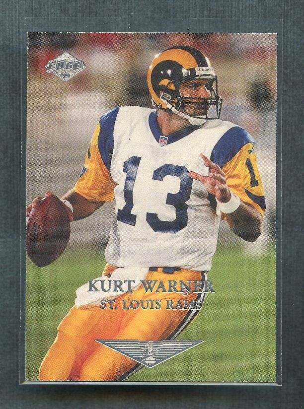 1999 Collector's Edge First Place #201 Kurt Warner St. Louis Rams Rookie Card Image 1