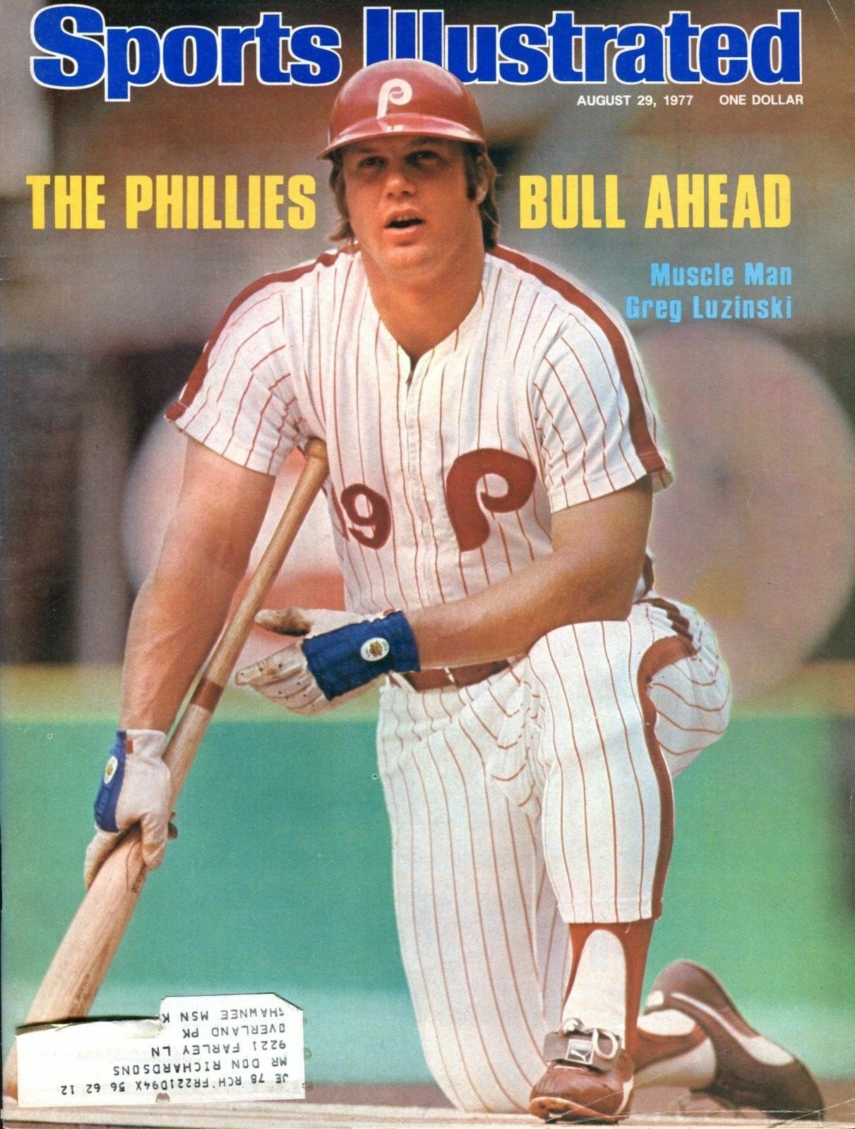 SI: Sports Illustrated August 29, 1977 Greg Luzinski, Baseball