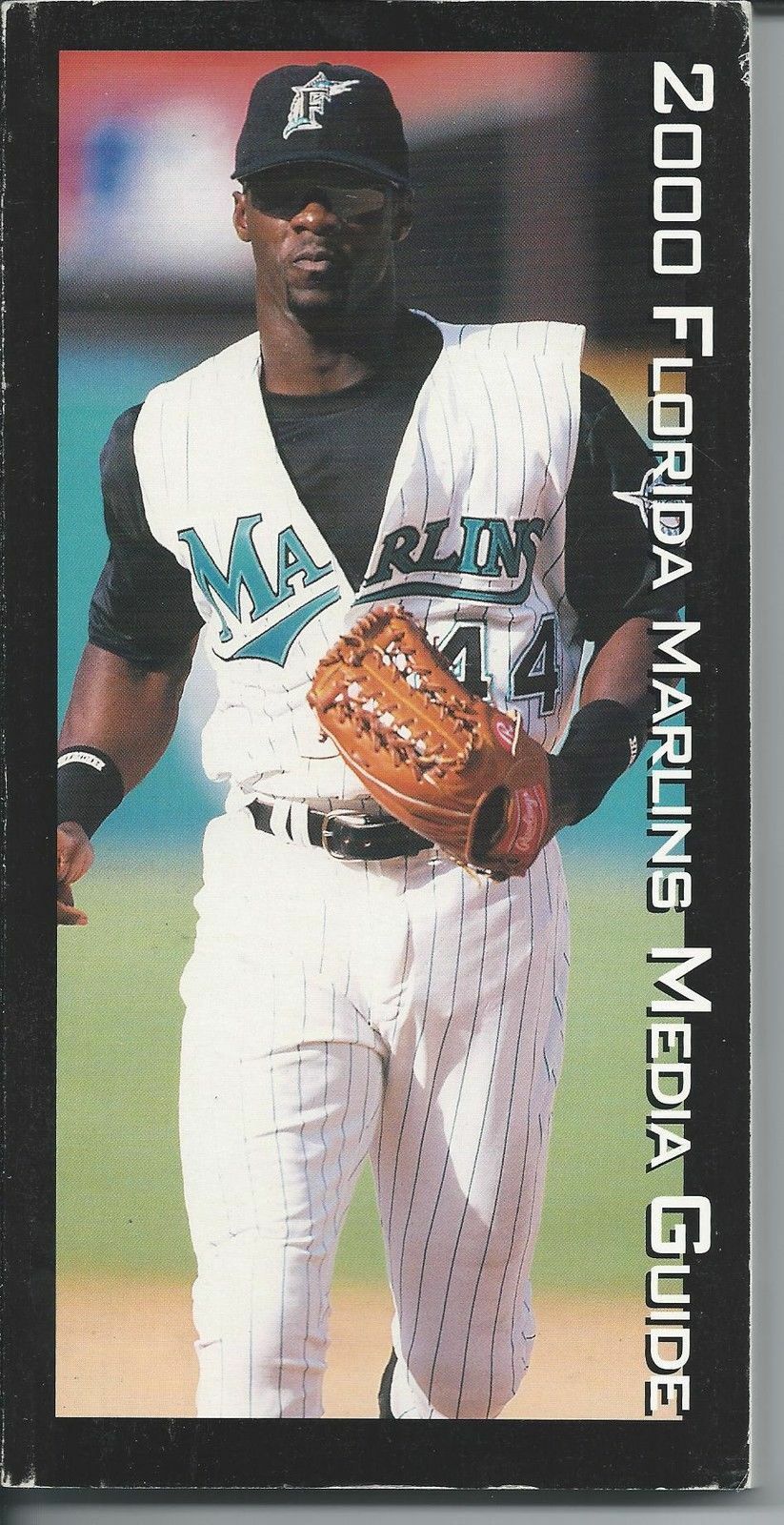 2000 Florida Marlins MLB Media Guide - Preston Wilson cover Image 1